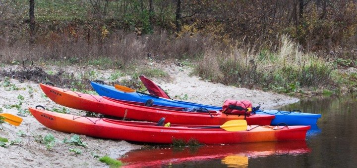 Знижки на прокат каяків від центру «veslo.net»