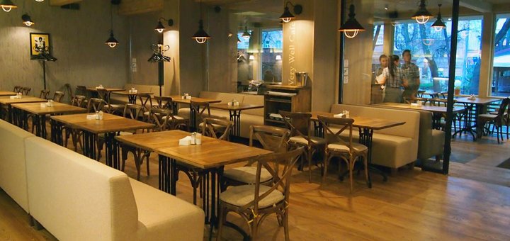Интерьер кафе «Very Well Cafe» в Киеве