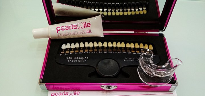 Скидка на косметологическое отбеливание зубов в стоматологии «Pearlsmile» 1