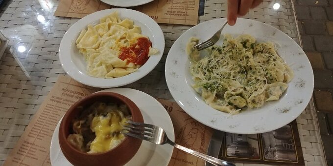European cuisine in the restaurant kachma &quot;kachka&quot; in odessa. book tables with a discount