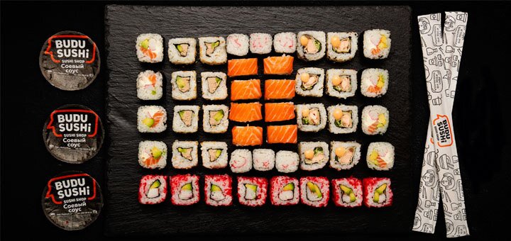 Скидки в суши сети «BuduSushi» в Одессе 2