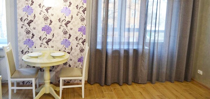Апартаменты «Прованс» с балконом и бесплатным Wi-Fi расположены в Чернигове.