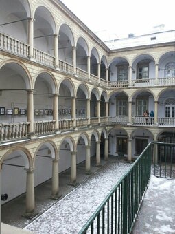 &quot;italian courtyard&quot; lviv