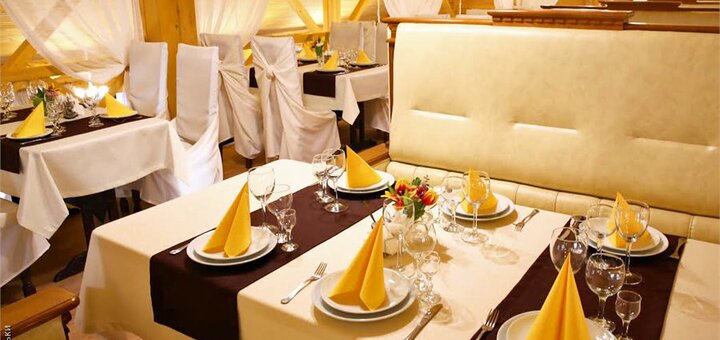 Promotions on the cuisine menu from the otaman complex