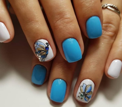 Скидка на маникюр в студии Lolita nails