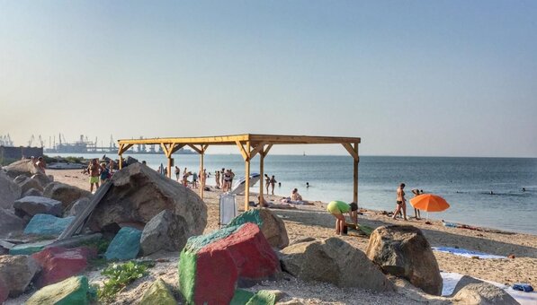 Beach &quot;liski no. 3&quot; berdyansk