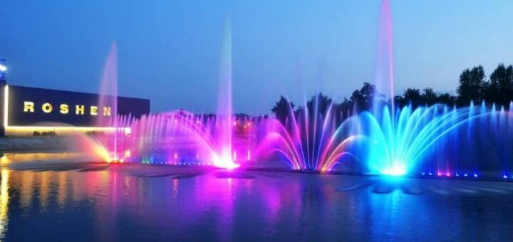 Фонтан «Рошен» Винница