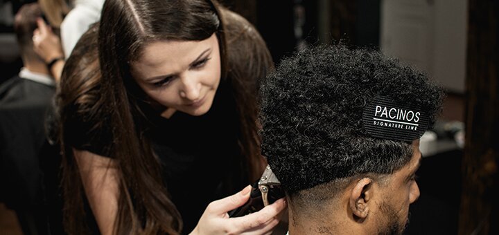 Чоловіча стрижка, укладання та корекція бороди в барбершопі «BarberShop 99» у Києві