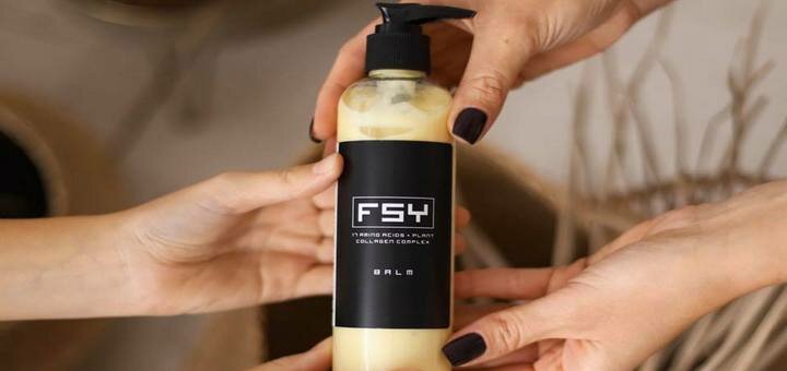 Натуральные шампуни и бальзамы «FSY». Заказать со скидкой.