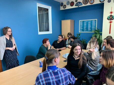 Language courses interlingua in odessa. sign up for lessons on the stock.