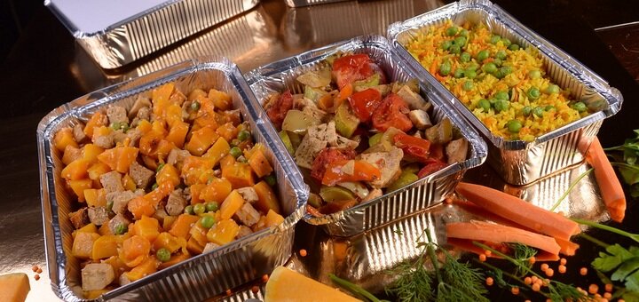 Vegetarian dishes delivered from the Ukrop cafe in Kiev. Order with a discount.