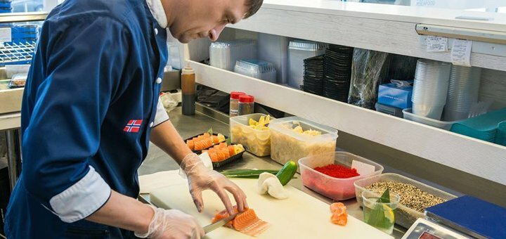 Магазин-ресторан «Egersund Seafood» в Києві