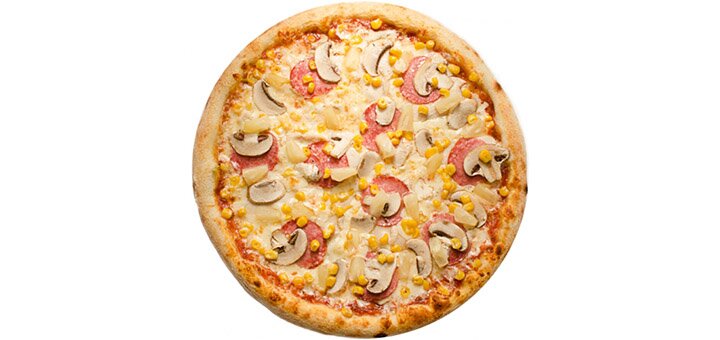 Discounts on pizza from the delivery service Freshtime1