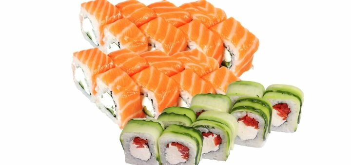 Discount on sushi and rolls from Eco Sushi in Dnipro