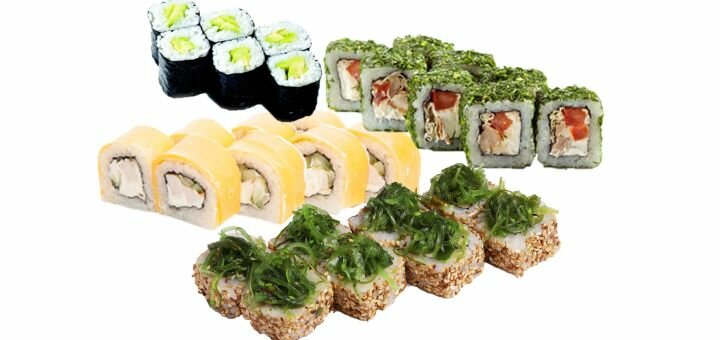 Discount on sushi and rolls from Eco Sushi in Dnipro