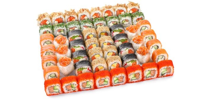 Sushi promotion in Sushi Jen, Kiev