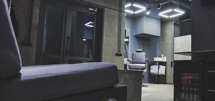 Стрижки в барбершопе FVV Barbershop в Киеве.