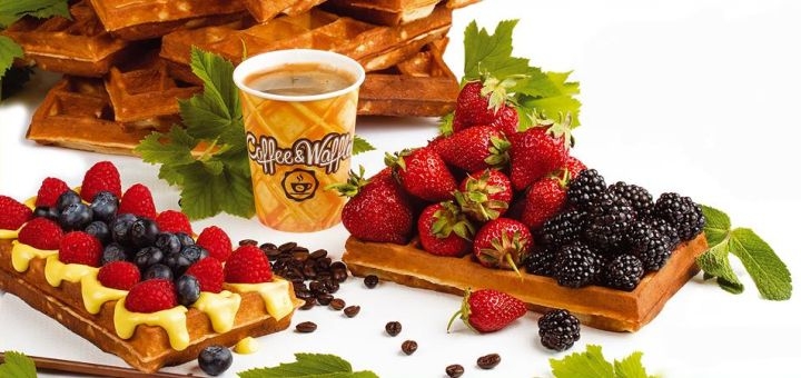 Кондитерская Coffee&Waffles в Харькове, акции