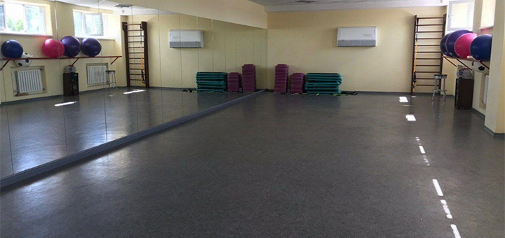 Sports and recreation complex Bars in Kharkov. Stock.