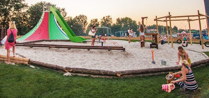 Rope park Children's period park. Get the 6th entrance ticket for the promotion
