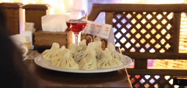 Discount on cuisine menu in khinkalnya
