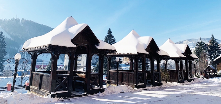 Mountain Crystal hotel in Bukovel. Rest on promotion 36