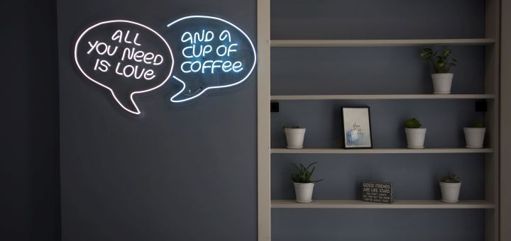 Знижка на каву і меню в кав&#39;ярні homy coffee