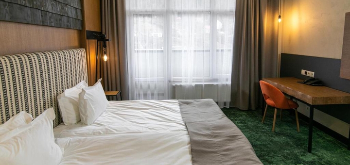 Hotel MORVA Premium Spa Resort in Yaremche. Book with 45 promotion