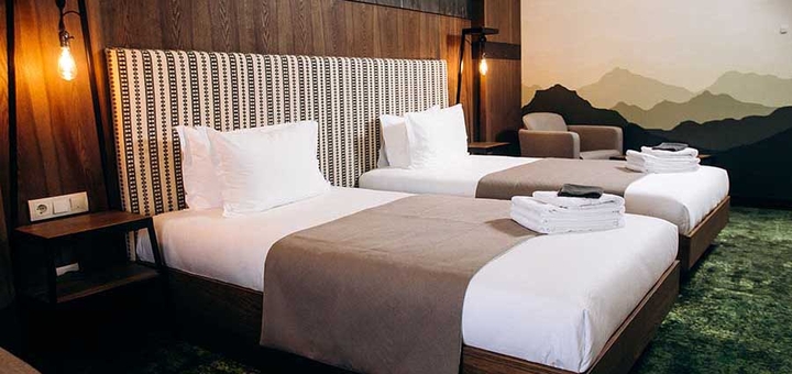 Hotel MORVA Premium Spa Resort in Yaremche. Book with promotion 51