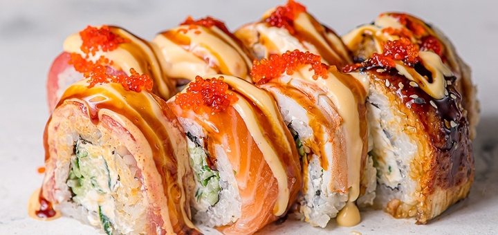 Pick Up Sushi food delivery in Odessa