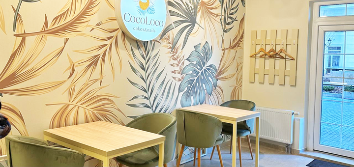 Студия маникюра CocoLoco cakes&nails в Киеве. Посещайте по акции 10