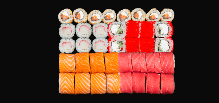 Sushi delivery in Dnipro. Order with promotion 1