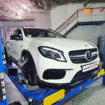 Car service One Car. Visit with a discount