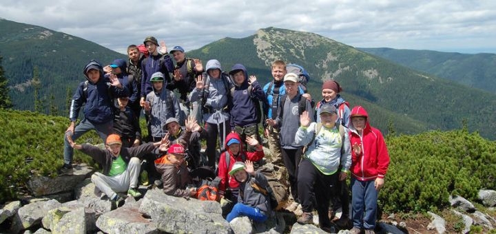Summer camp Lisova Varta in the Carpathians