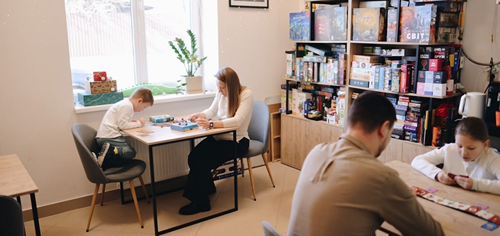 Клуб настільних ігор Гавіал. Відвідуйте по акції 5