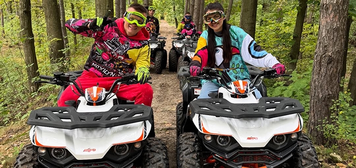 ATV rental Kvadro Zhytomyr. Book with our 14% off special offer.