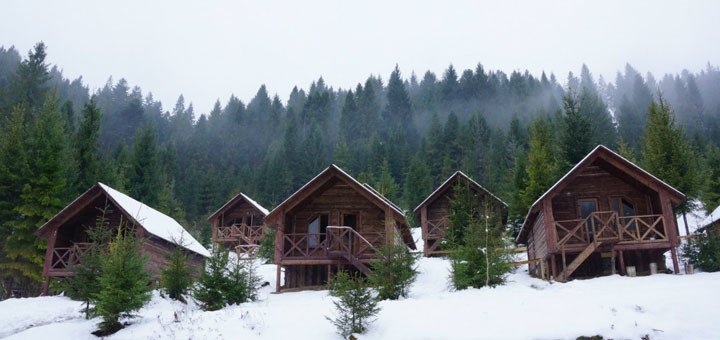 Discount for rest in the houses of the estate "Alaska" in the Carpathians1