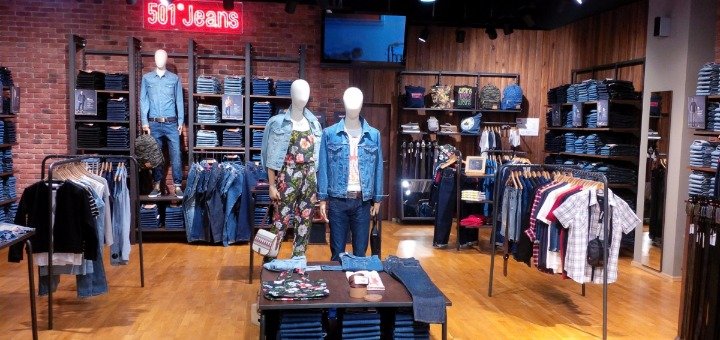 Скидки на весь ассортимент в магазинах «Levi's»