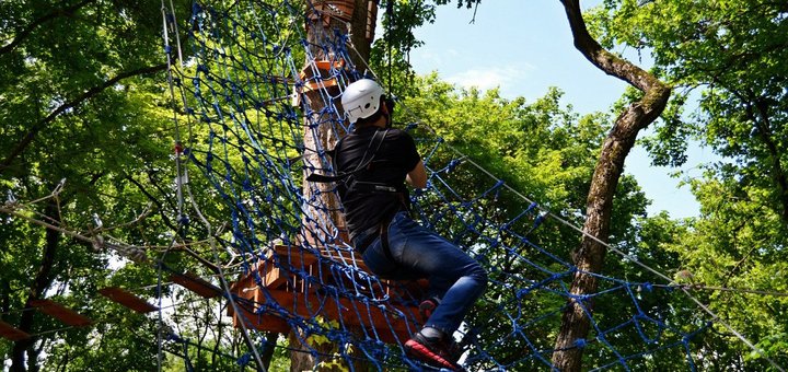 Альпін парк в Кам'янець-Подільському. Купуйте квитки екстрим розваги акцією.