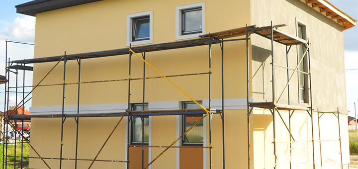 Отделка и утепление фасада дома специалистами компании «Kiev Home». Заказывайте услуги ландшафтного дизайна по скидке.