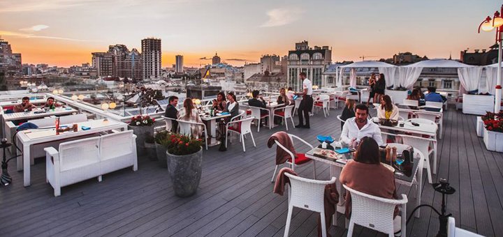 Скидка на меню кухни в «Martini Terrace restaurant»