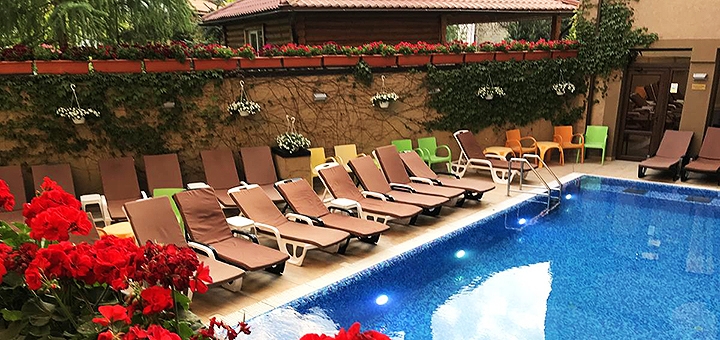 Басейн в «Romantic Spa Hotel»