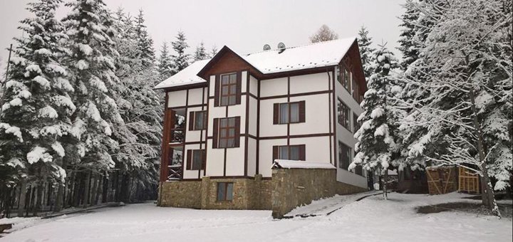 Hotel Karpatska Modrina in Migovo. Book rooms at a discount. 1