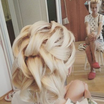 Hairstyles from stylist-make-up artist Irina Kostenko. Sign up for a discount.