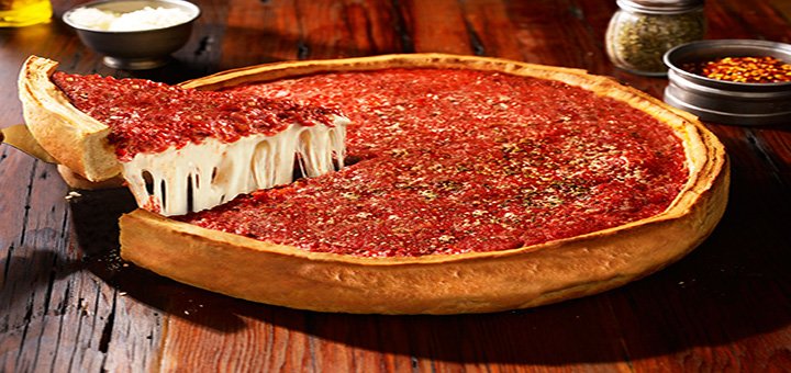 Пицца в Chicago Style Pizza. Заказывайте по акции!