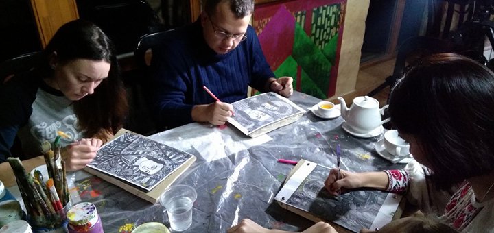 Discounts for drawing lessons at the creative workshop