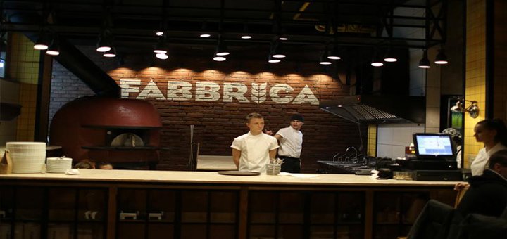 Интерьер ресторана «Fabbrica». Заказать столик по скидке