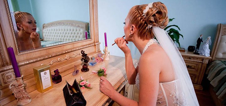 Wedding hairstyles and make-up in the studio &quot;alta aesthetic&quot;