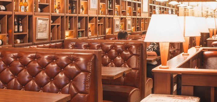 Promotions in the beer restaurant "BirHaus" in the Dnieper