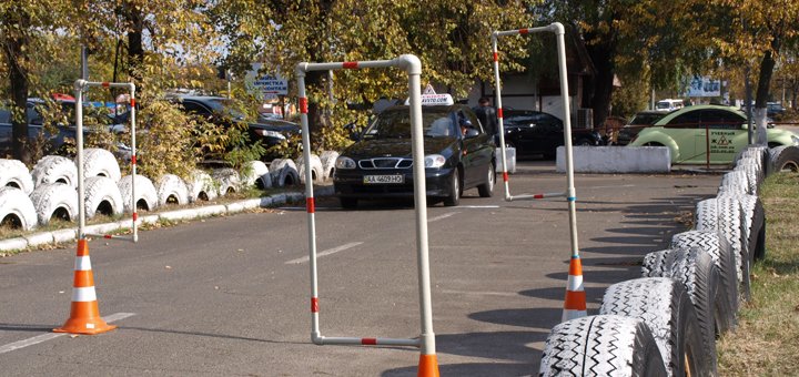 Practical driving lessons at the Constanta-GS school in Kiev. Sign up for the promotion.